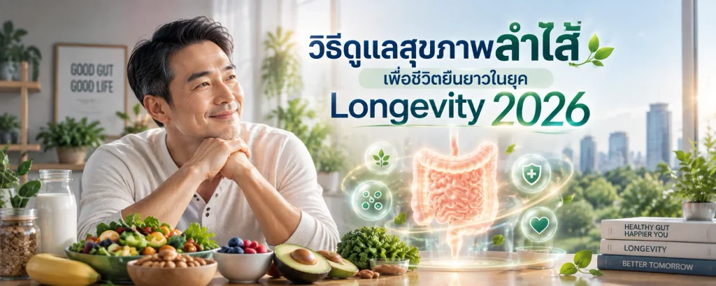 โพรไบโอติก วิธีดูแลสุขภาพลำไส้เพื่อชีวิตยืนยาว v.2 1